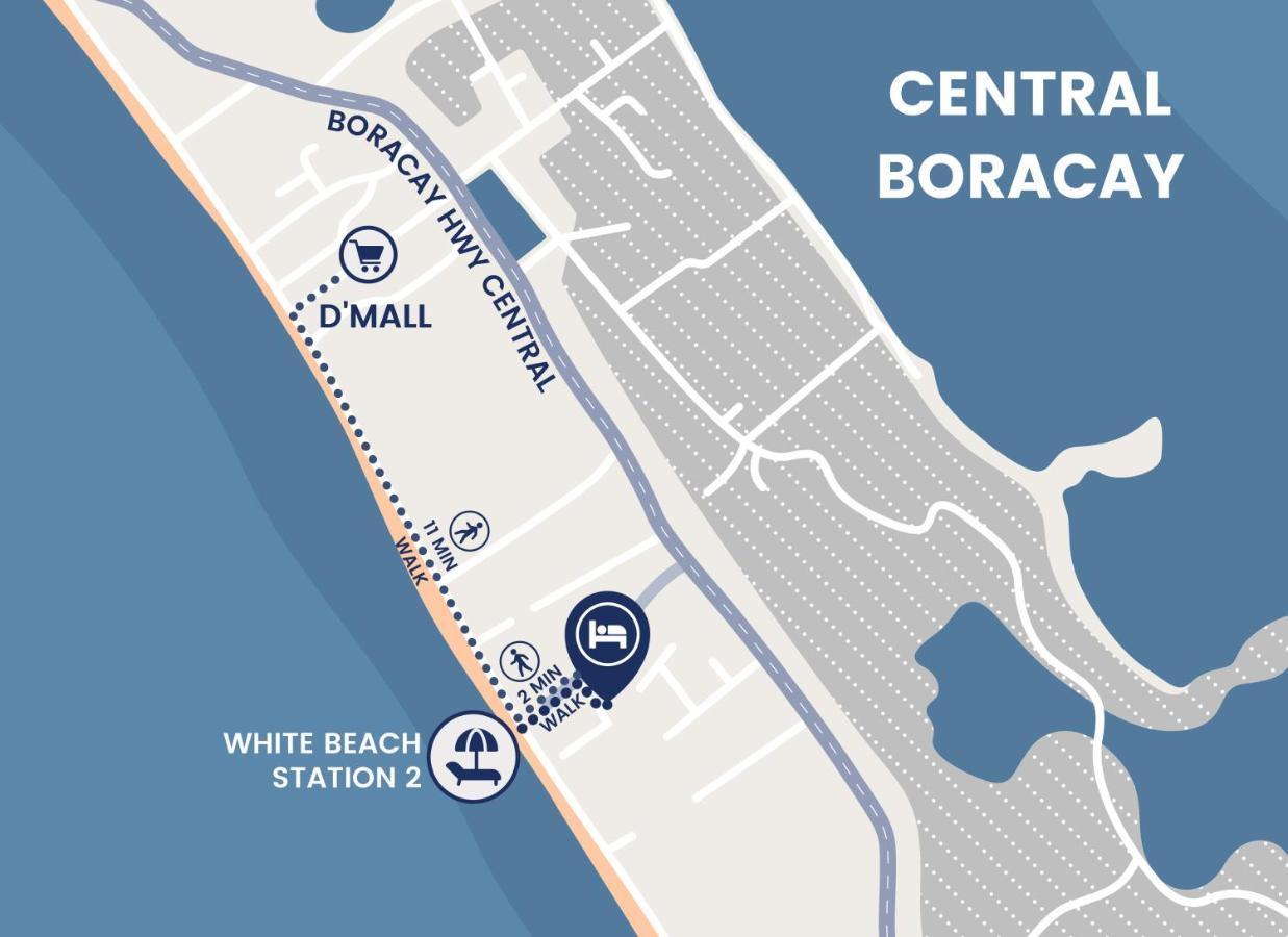 White Shamrock Beach Hotel Balabag  Экстерьер фото